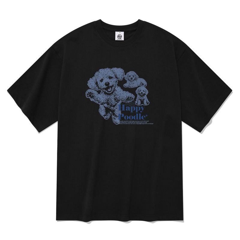 HAPPY POODLE T-SHIRTS