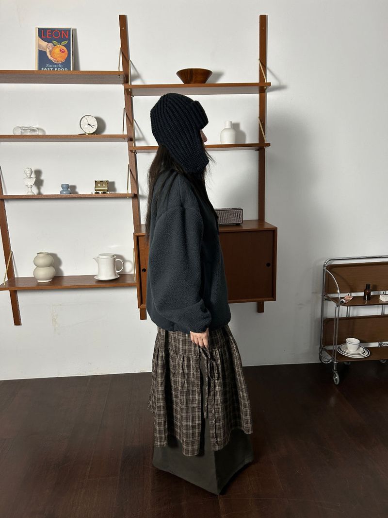 (3color) coki maxi long sk