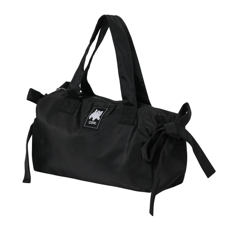 Cat Save The World Mony side ribbon shoulder bag Unisex