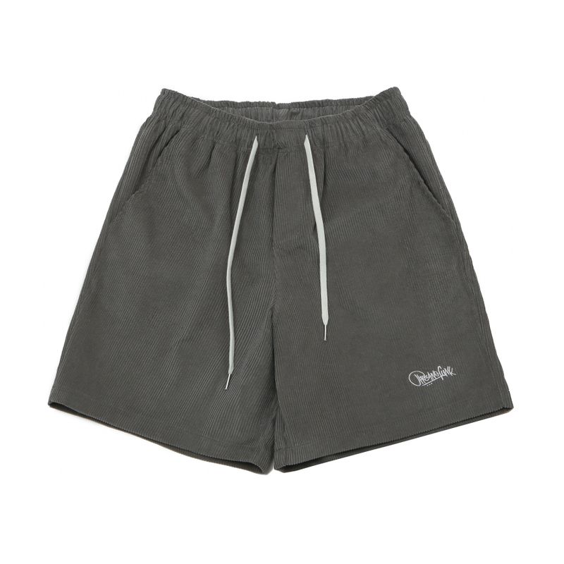 ARCANE FUNK（アーケインファンク）の「コーデュロイロゴハーフパンツ マイルドグレー（パンツ）」