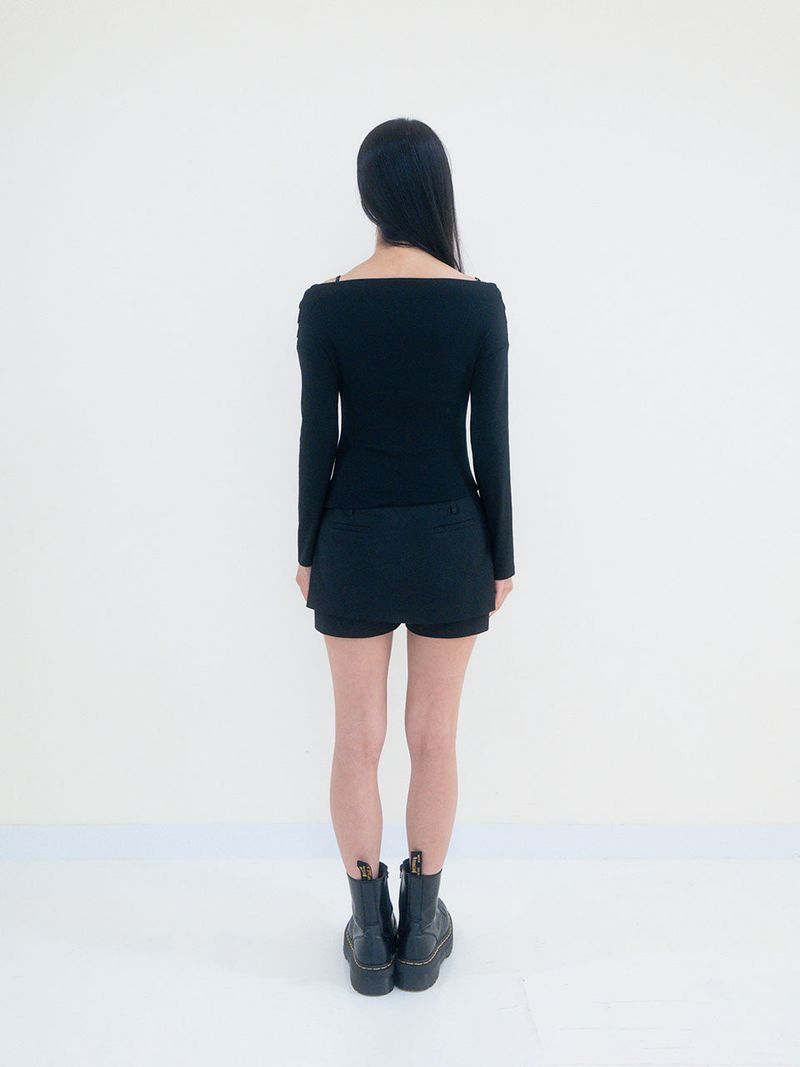 Rin cardigan set (Black)