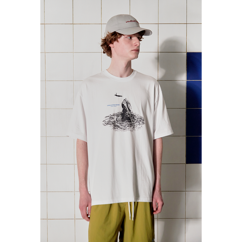 DIVING T SHIRT / WHITE