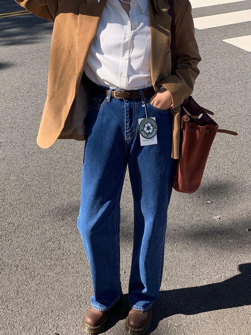 [Cowhide] Mid pick belt