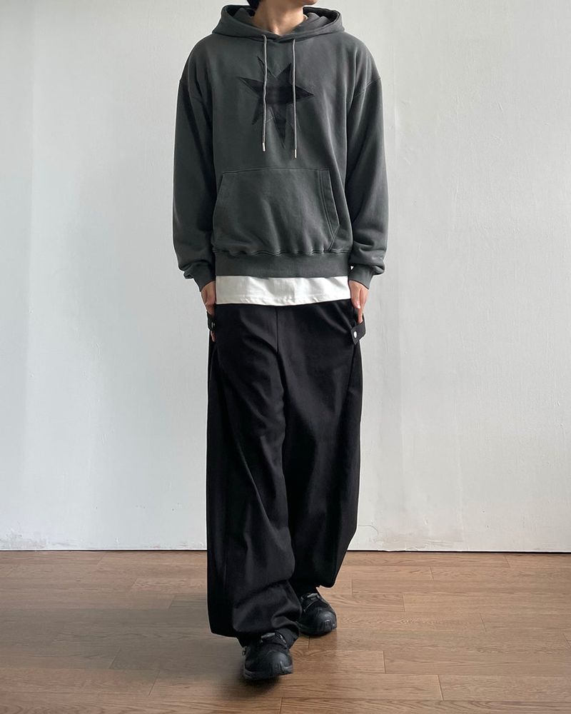 Sans Snap Cotton Pants