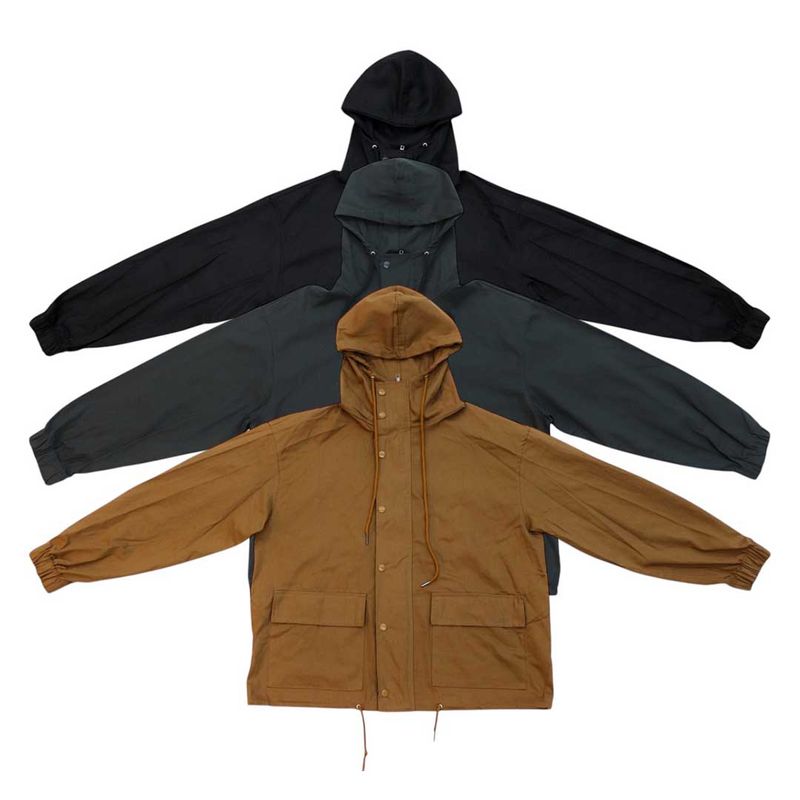 Oversized Vintage Hooded Field Jacket