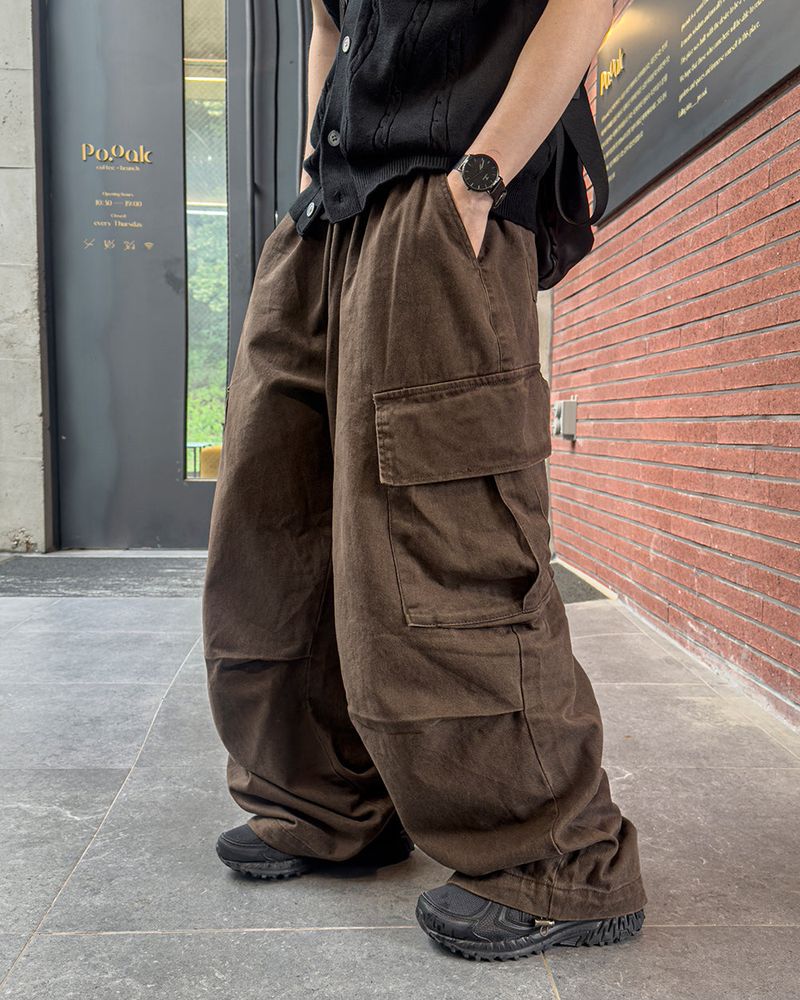 Kabl Hilter Wide Cargo Pants