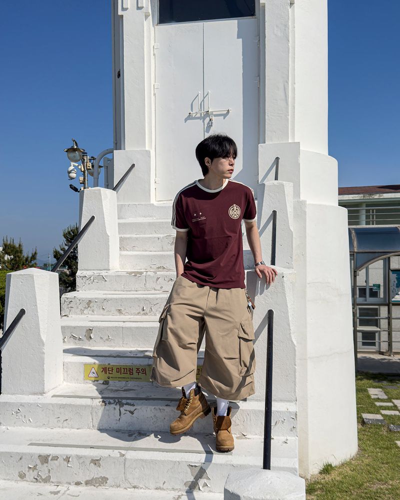 Jorbic 3D Cargo Bermuda Pants