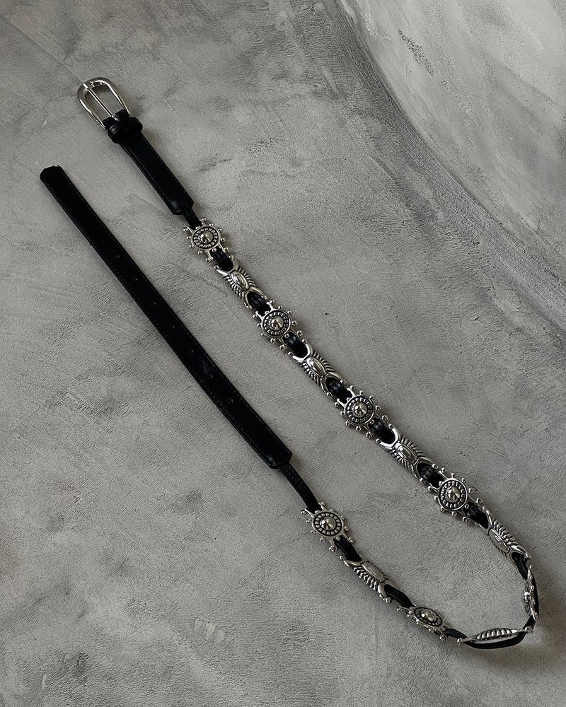 Leather Bohemian Ethnic Belt