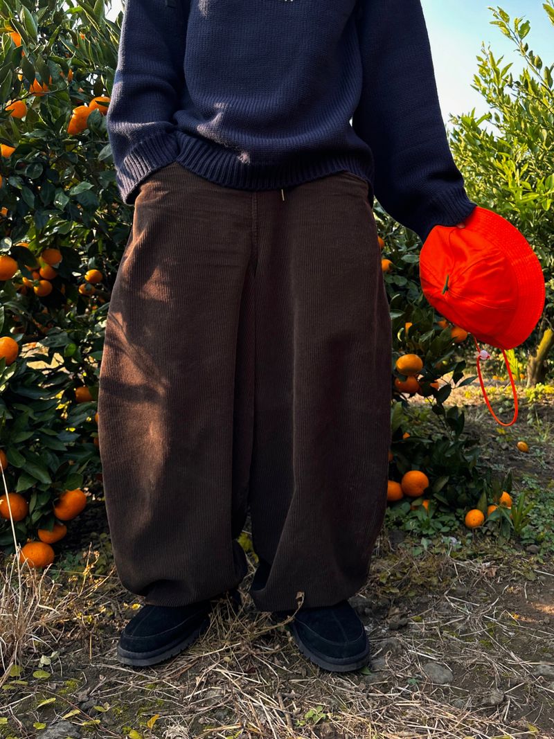 Dane Corduroy Balloon Pants 5C