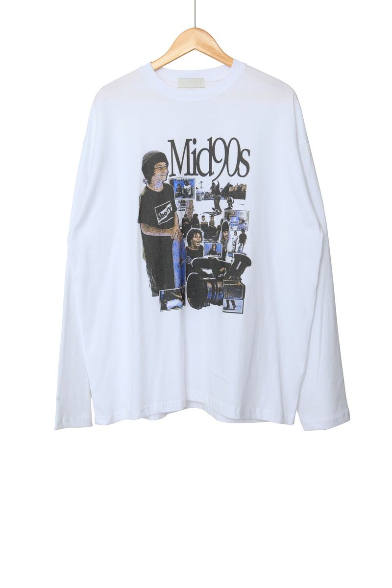 Mid-Nineties Printed Long-Sleeved T-Shirt