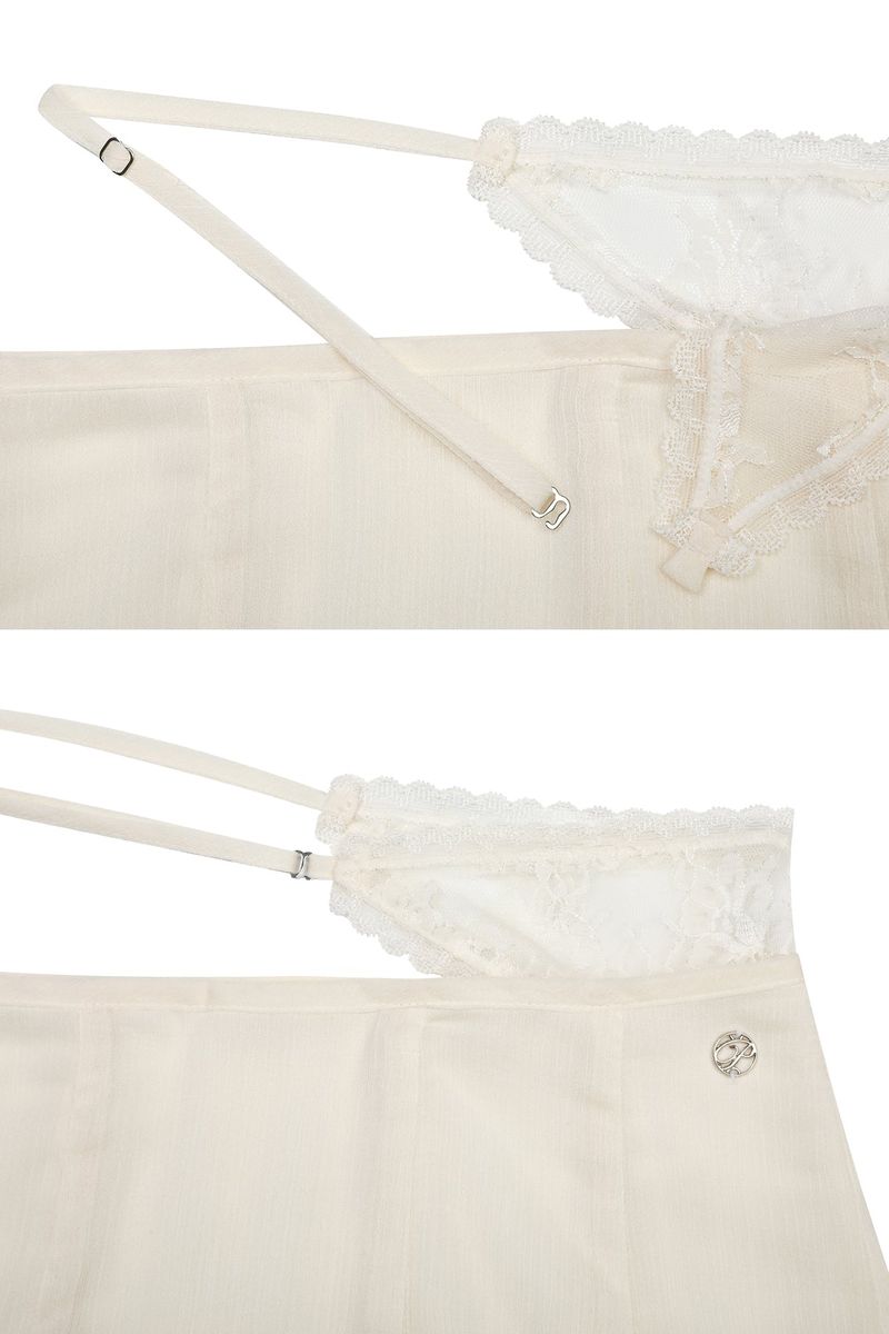 MOONFLOWER SKIRT cream