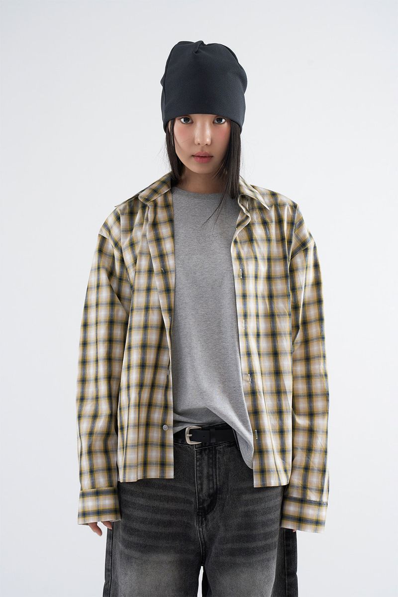 Raucohouse（ラウコハウス）の「Brick Check Shirt（Tops）」