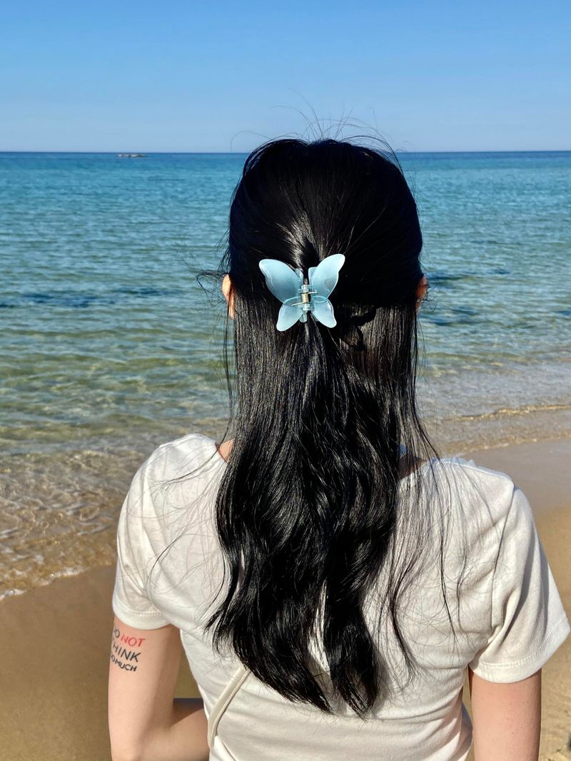 butterfly hair clip (6colors)