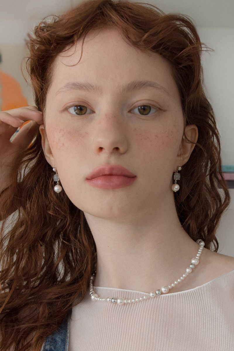 Pure drop earring