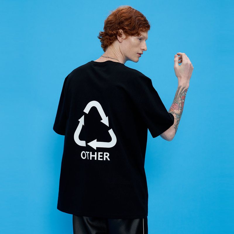 OTHER-worldly（アザーワールドリー）の「OTHER-Logo T-shirt [Black]（Tops）」