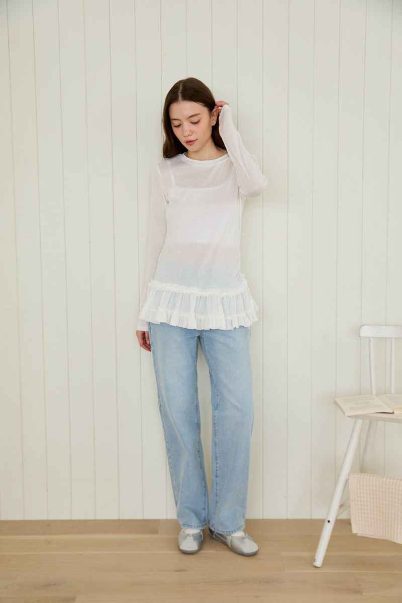 PINK PINEAPPLE（ピンクパイナップル）の「RIBBON BALLET STRAP SNEAKERS（Shoes）」