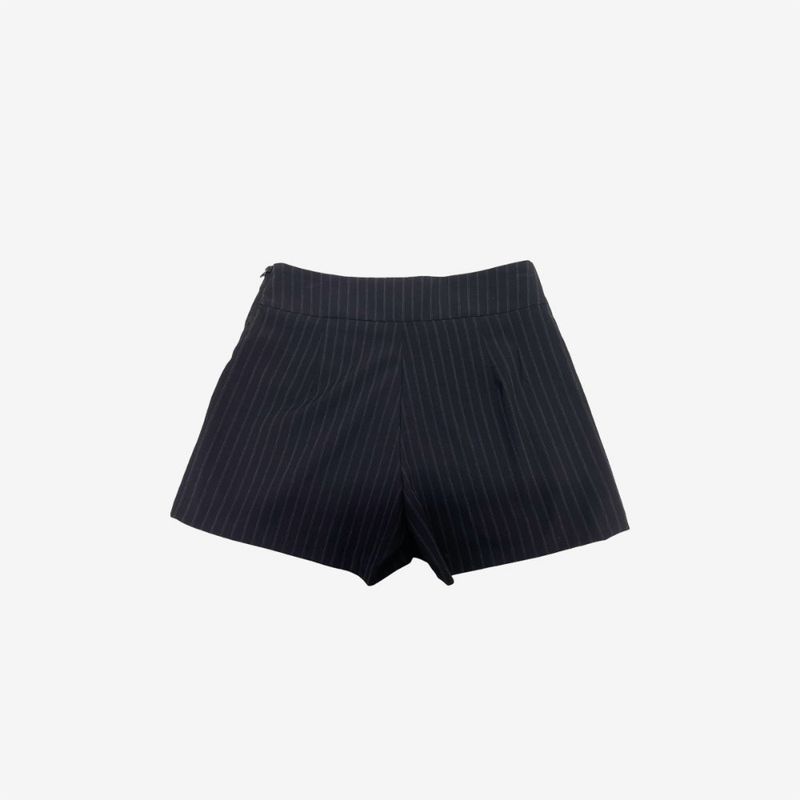 Corao Two-Tone Stripe Skirt Pants