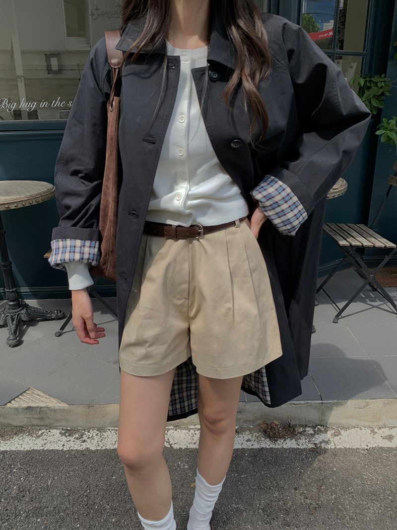 [MADE] Dears Cotton Pintuck Shorts