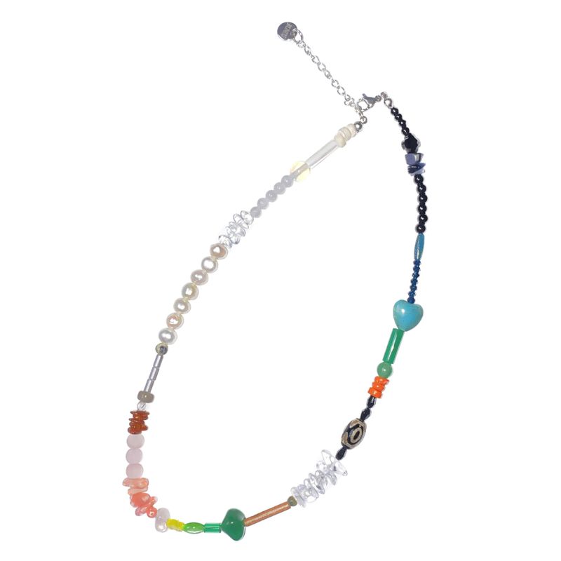 multi gemstone necklace 004
