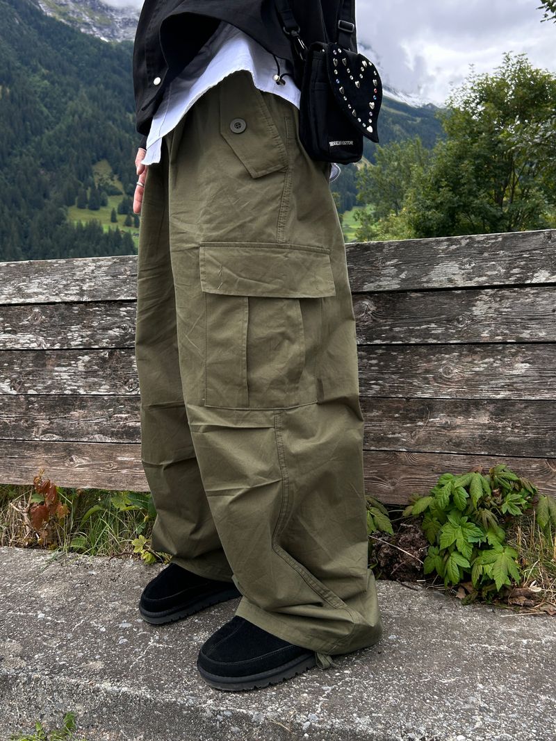 Y2K Military Cargo Pants 3C