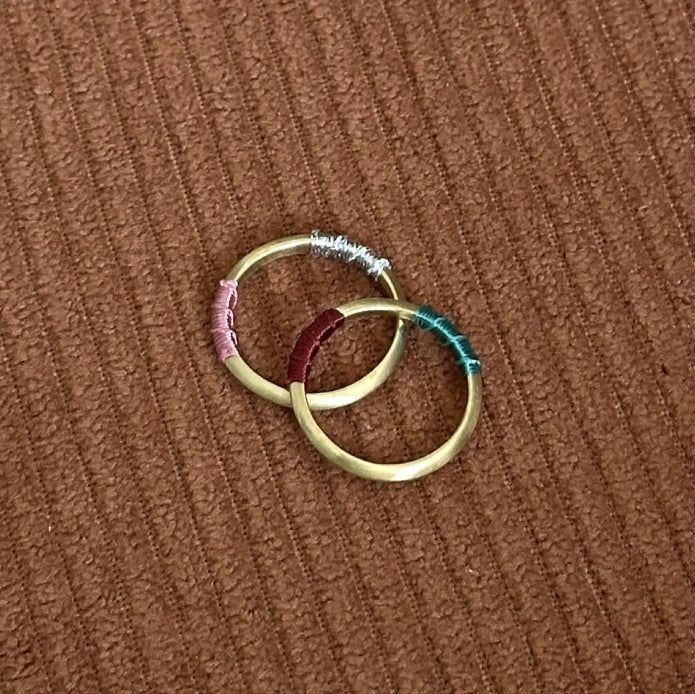[CCNMADE] Matching Ring_Type02 (Red+Red)