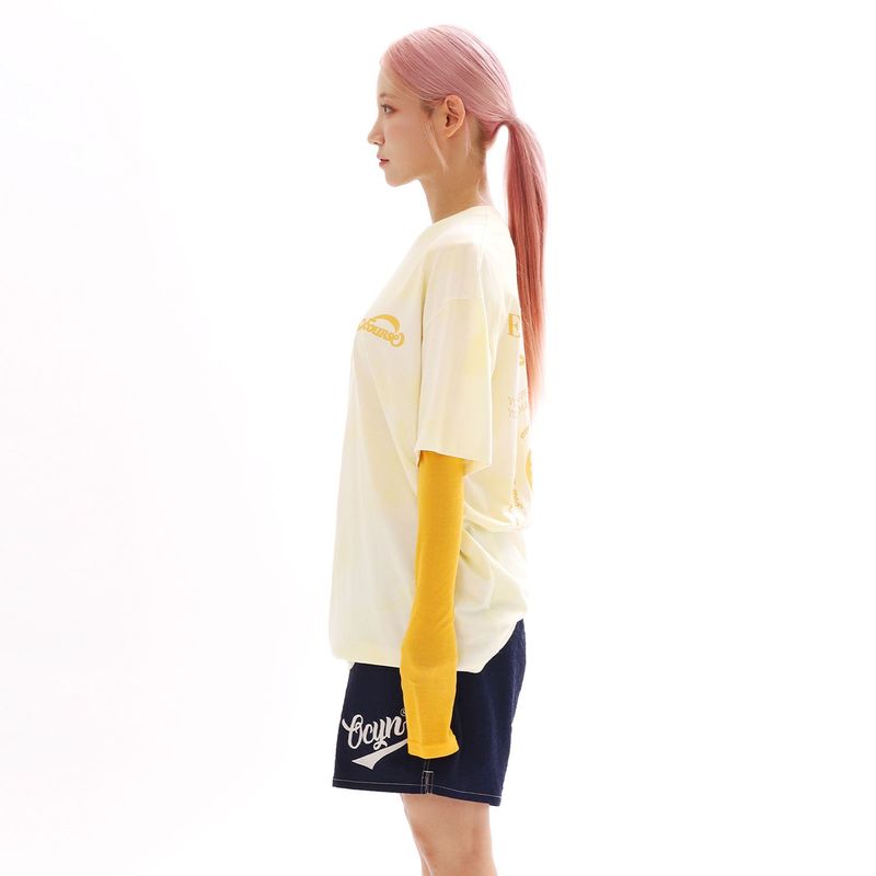 エブリデイマジックTシャツ_イエロー