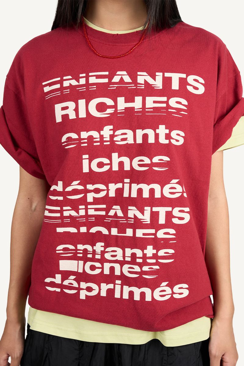 Rich Crack Print T-shirt