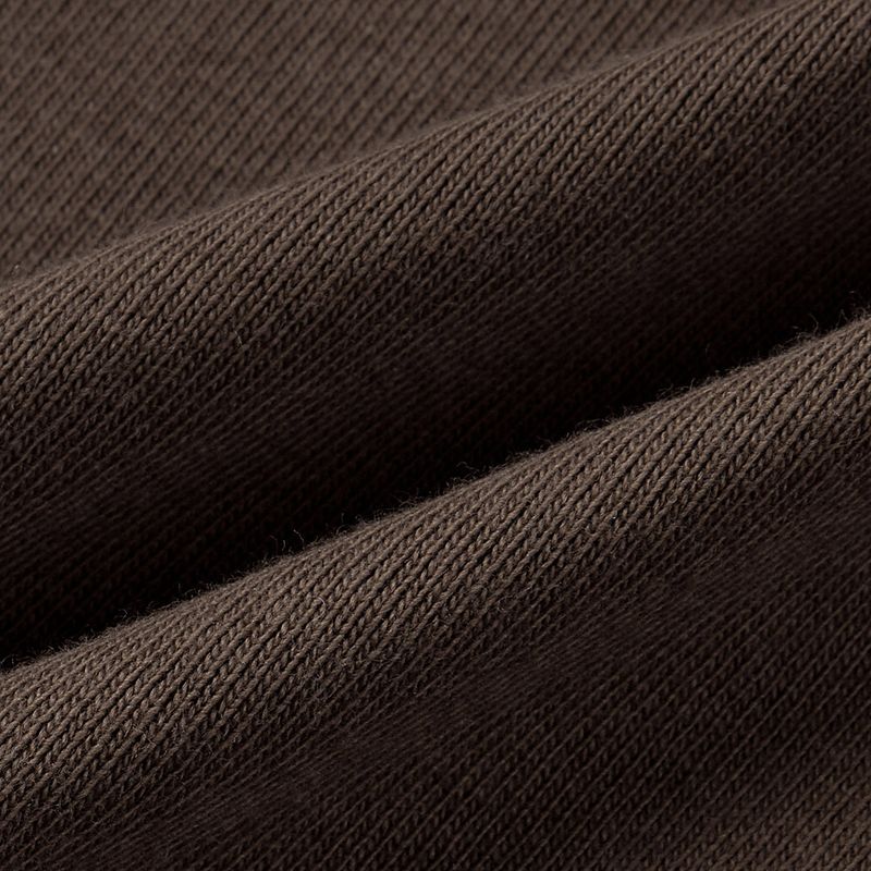 Off shoulder long sleeves_brown