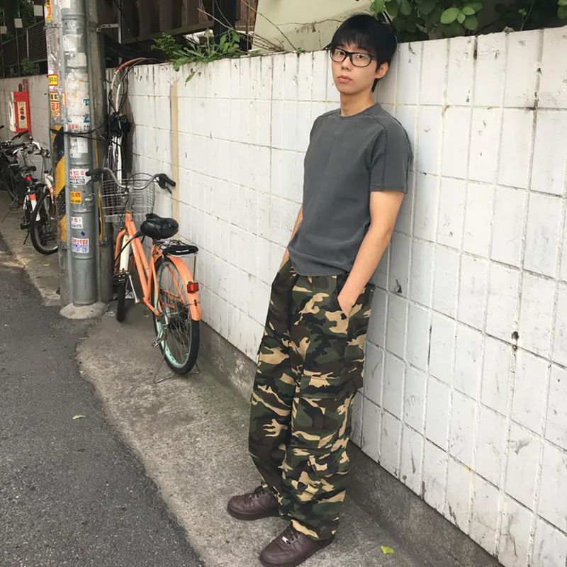 MYDEEPBLUEMEMORIES（マイディープブルーメモリーズ）の「(PT)MMワイドマルチカーゴパンツ(CAMO)（パンツ）」