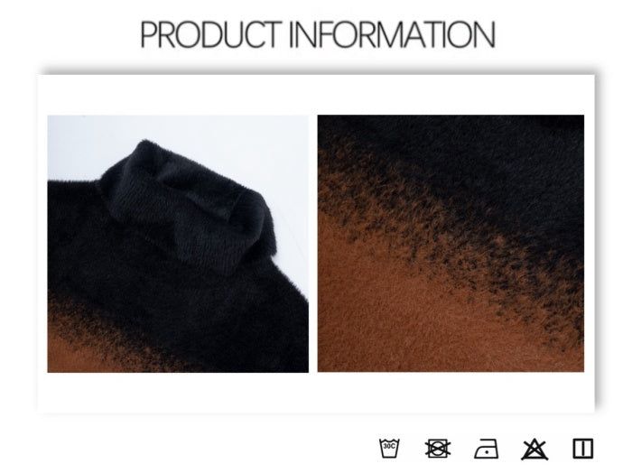 Vintage Gradation Soft Knitwear