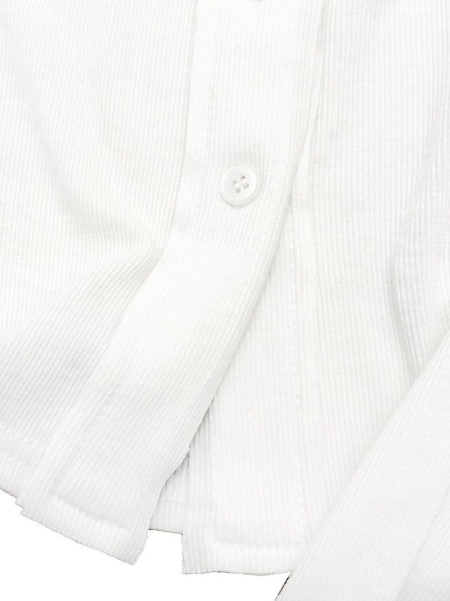 Structured Pocket Cardigan Top