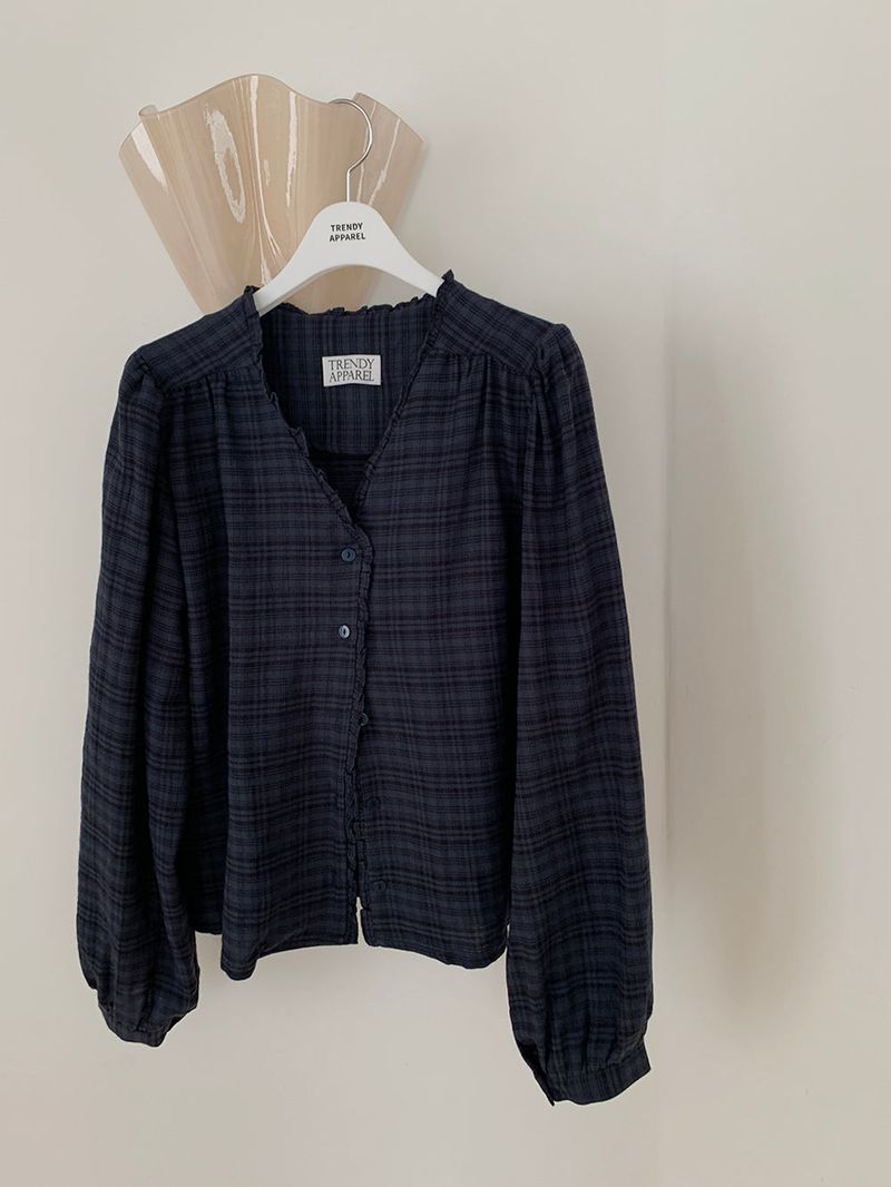 [MADE] Lenoa Frill Blouse