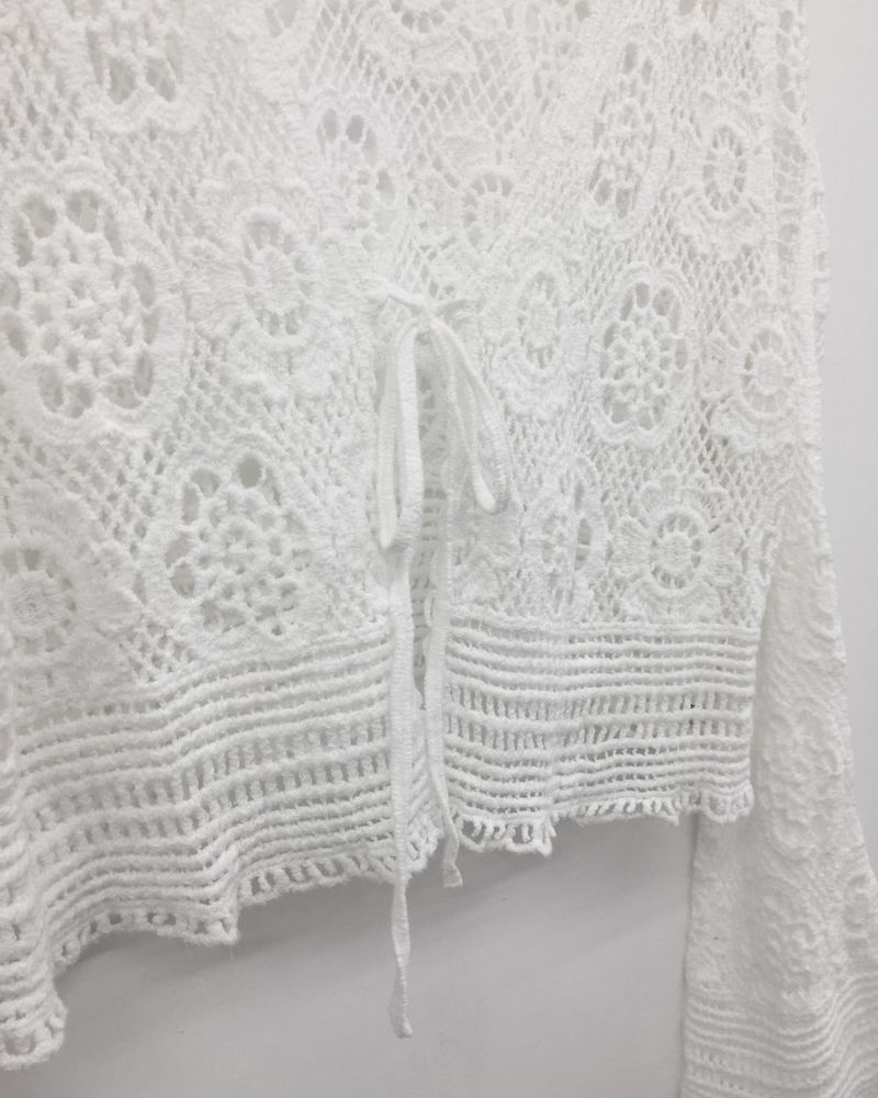Schiele Crochet Bolero (2color)