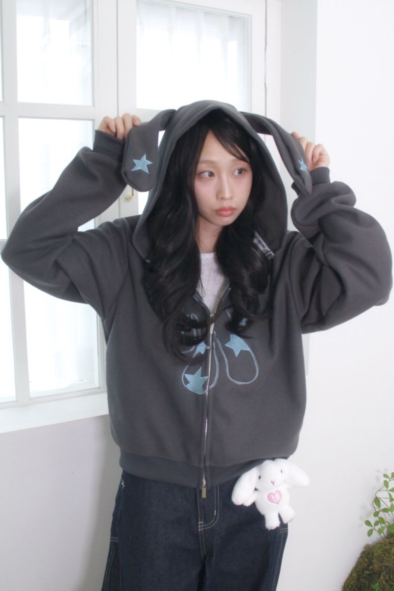 Levit Two-Way Hooded Zip-Up 2color 