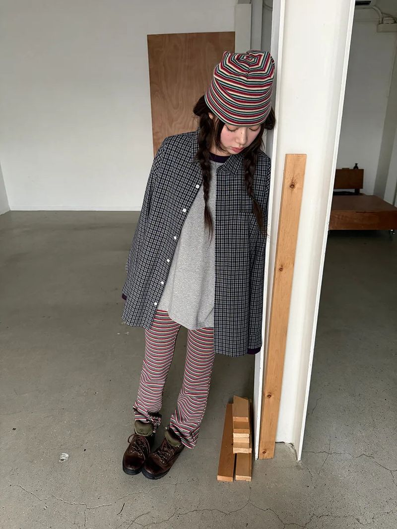 cosy check shirt