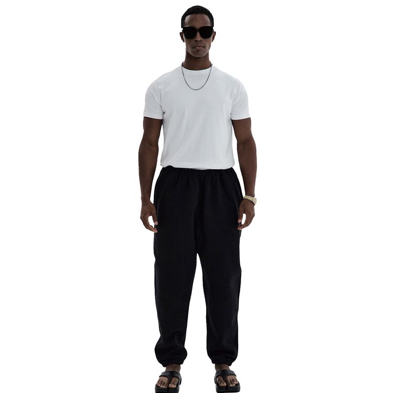 Daily Plain Muscle-fit Tshirt White