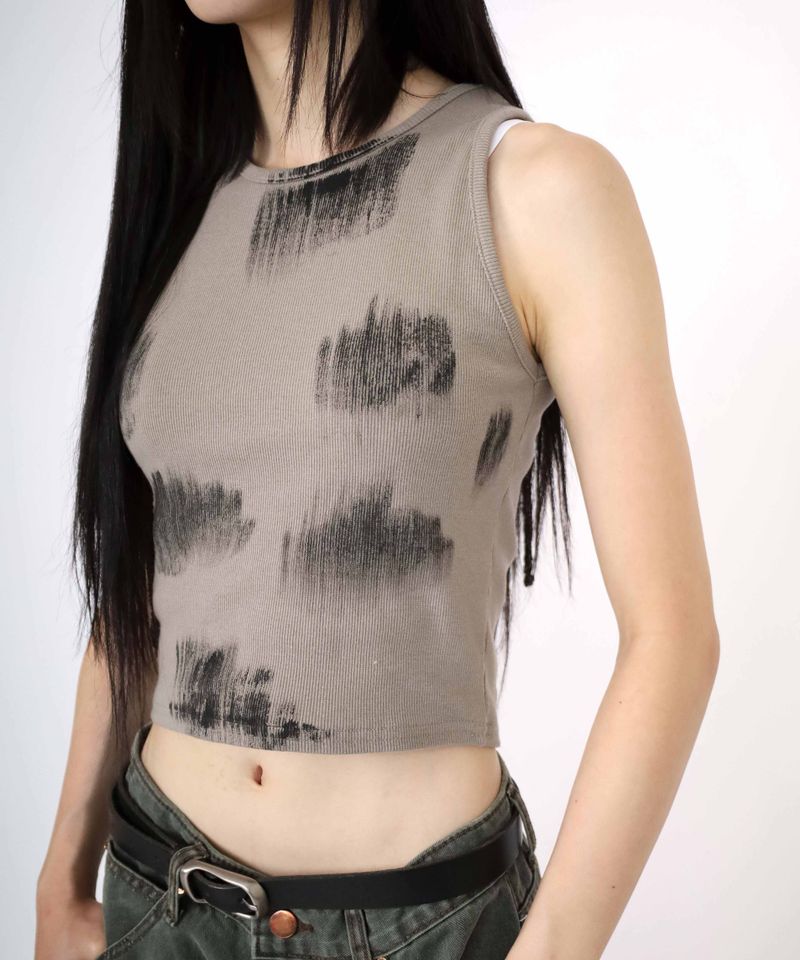 privatelookbook（プライベートルックブック）の「Jet Paint Tank Top（Tops）」