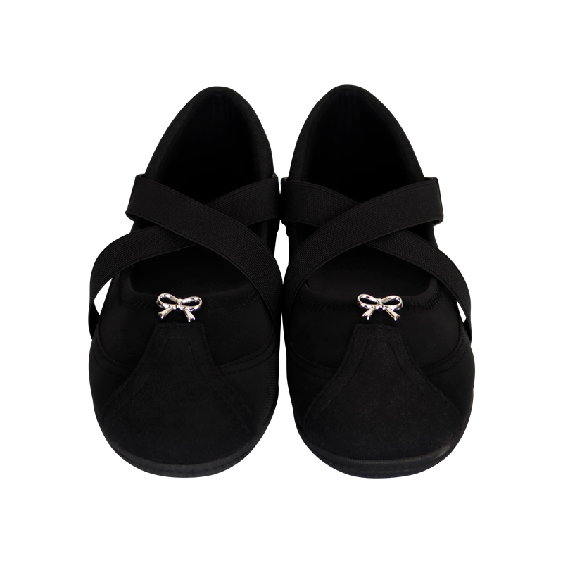 RIBBON BALLET STRAP SNEAKERS