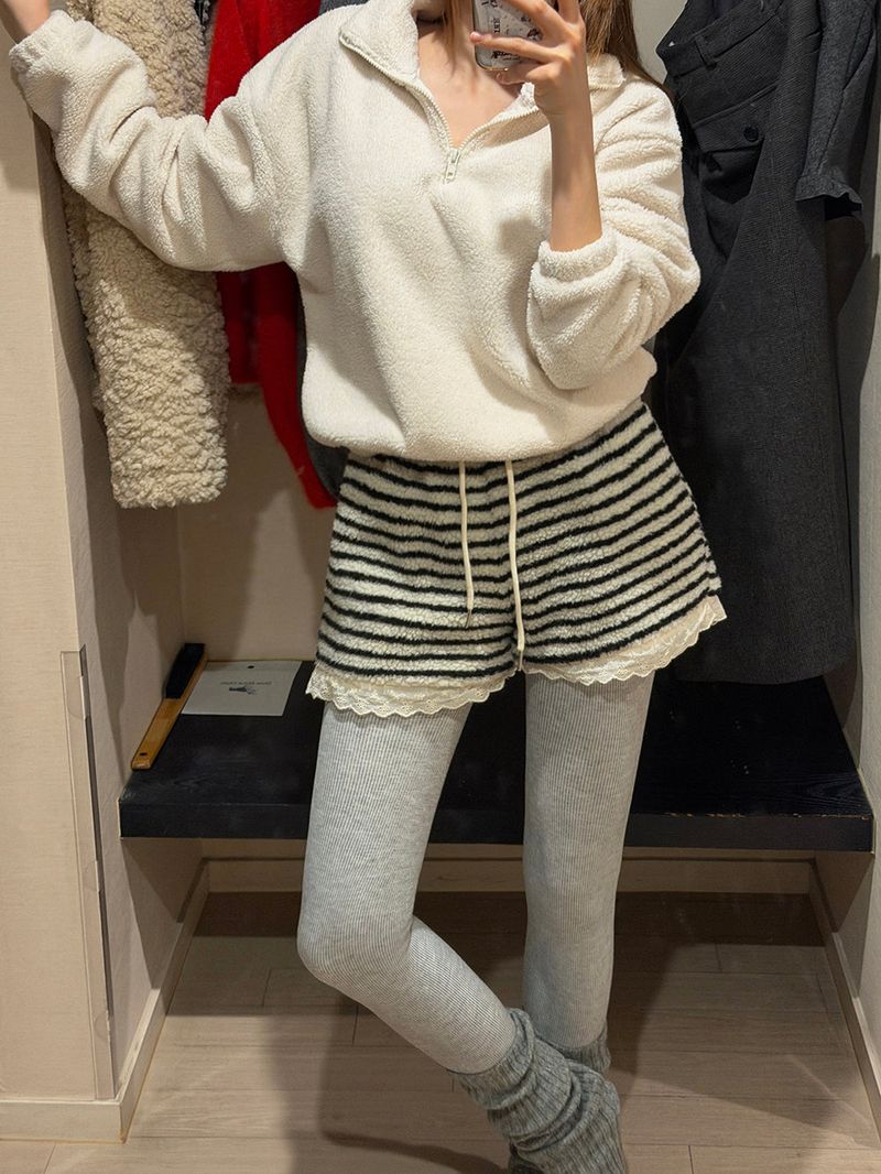 [MADE] MEMBER FLEECE HALF ZIP-UP
