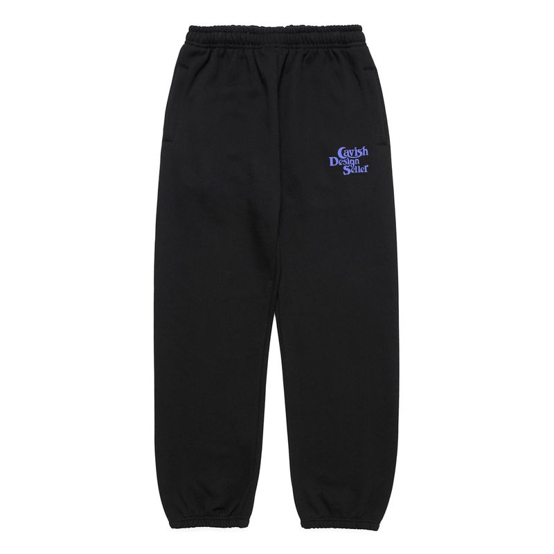 cavish（カビシ）の「SELLER LOGO SWEATPANTS BLACK(CV2BFUPA00A)（Pants）」