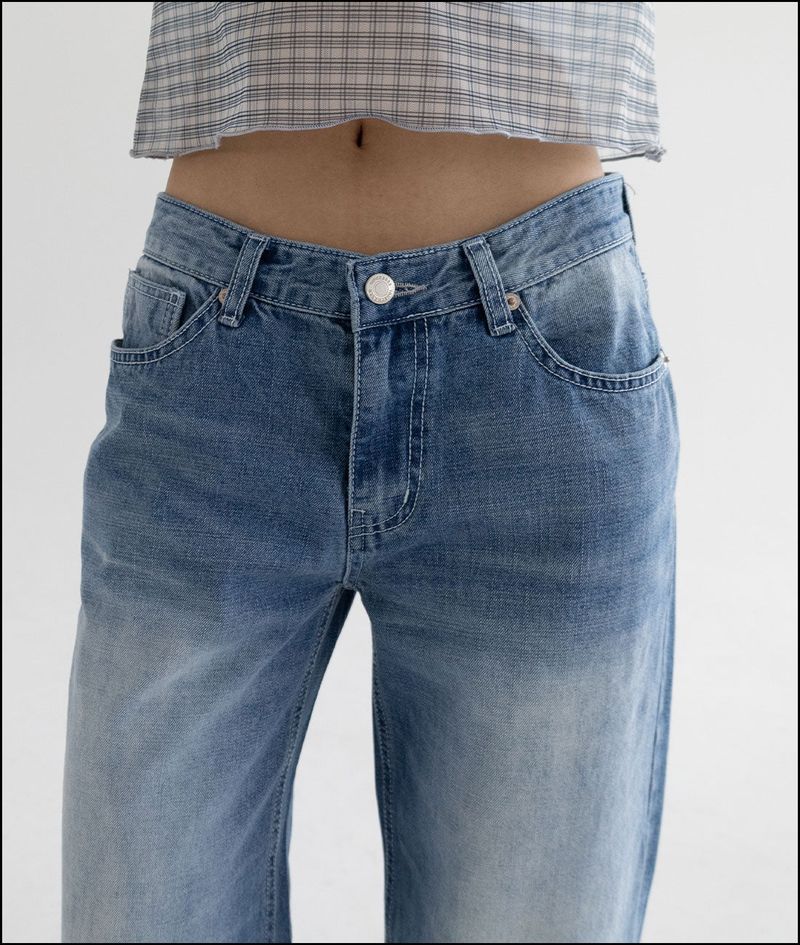 Rio straight denim pants
