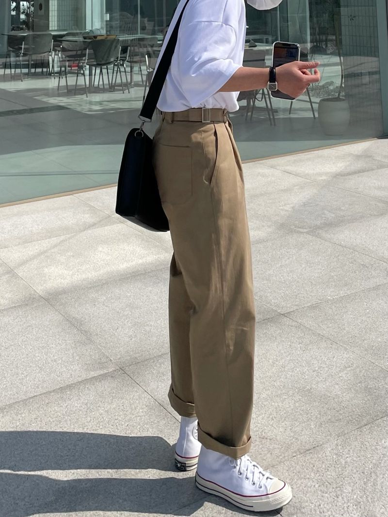 FRESH SIDE BIJO COTTON PANTS
