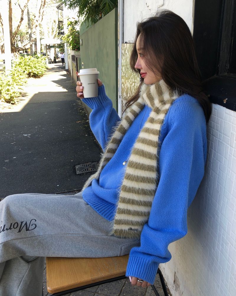 [ORIGINAL] Derr V-Neck Loose-Fit Knit