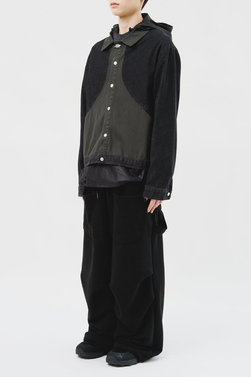 Moss Color Denim Jacket (2color)