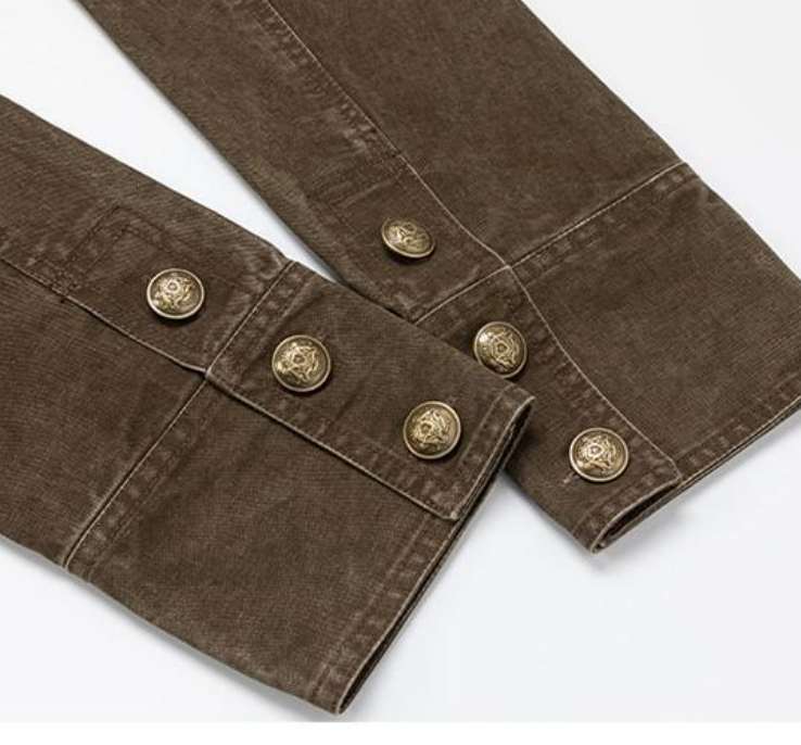Margo Washed Military Jacket