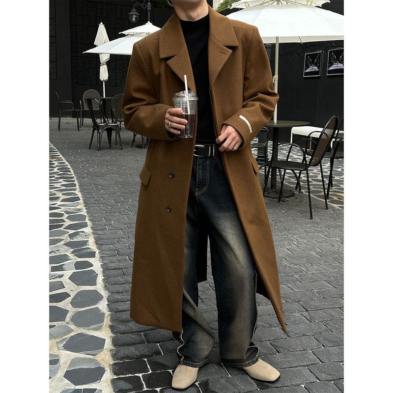  [PREMIUM] Hidden max long coat(2color)