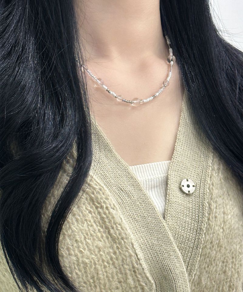 bubble stick necklace