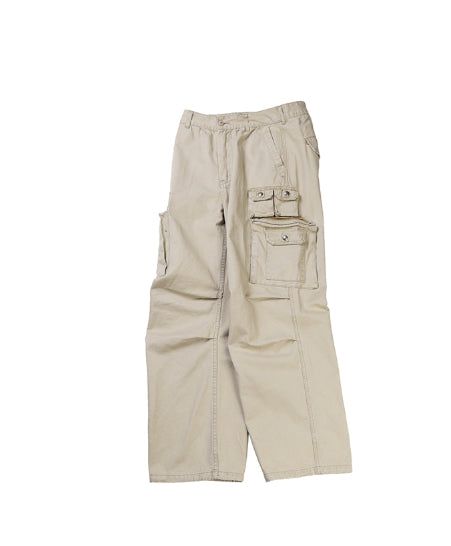 Berken Multi-Pocket Wide Cargo Pants