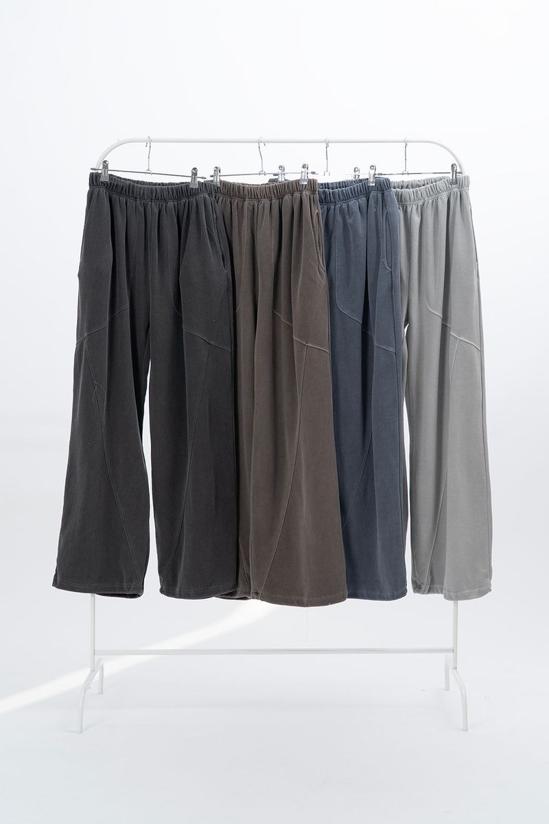 Por Pigment Wide Pants