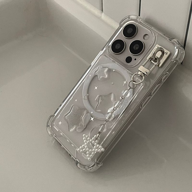 [made]twinkle star magsafe card wallet